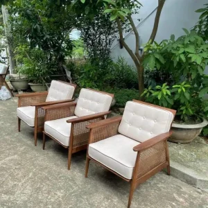 Ghế Sofa Nadia tay mây